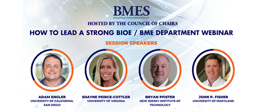 How to Lead a Strong BIOE / BME Department Webinar