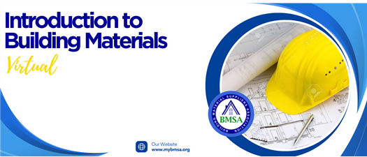 Fall 2026 Introduction to Building Materials---Virtual