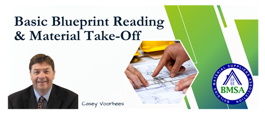 Basic Blueprint Reading & Material Take-Off---In Person       
