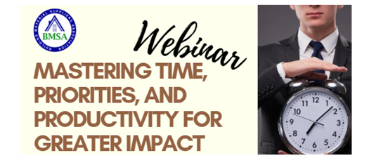 Mastering Time, Priorities, and Productivity for Greater Impact