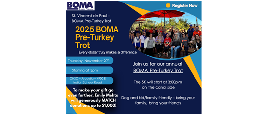 Annual BOMA Turkey Trot 
