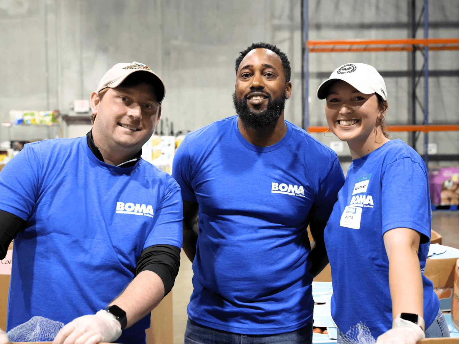 BOMA Indiana members volunteering