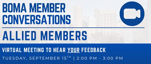 Allied Member - BOMA Member Conversations #1