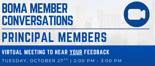 Principal Member - BOMA Member Conversations #1
