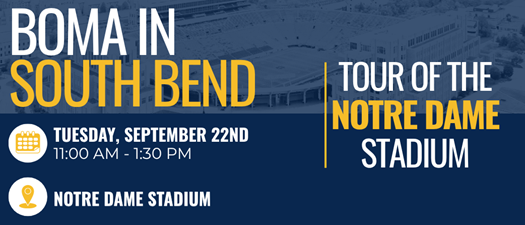 Notre Dame Stadium Tour with BOMA Indiana