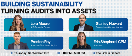 Building Sustainability: Turning Audits Into Assets Panel