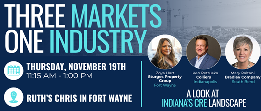 Three Markets, One Industry: A Look at Indiana’s CRE Landscape