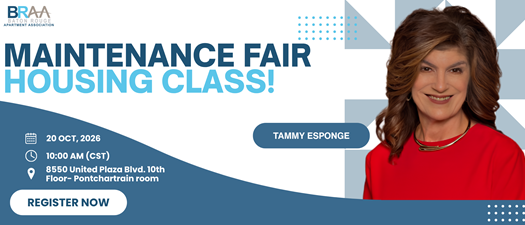 Maintenance Fair Housing Class