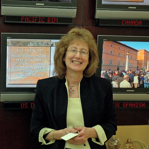 Michelle Johnson at EWTN