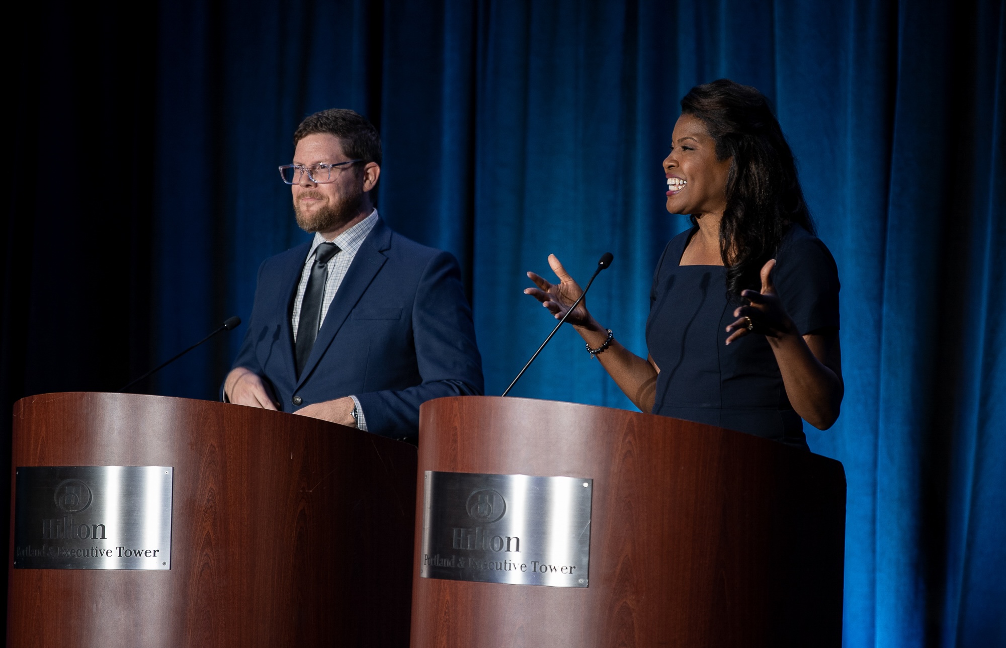 Award winners on stage at the Catholic Media Conference