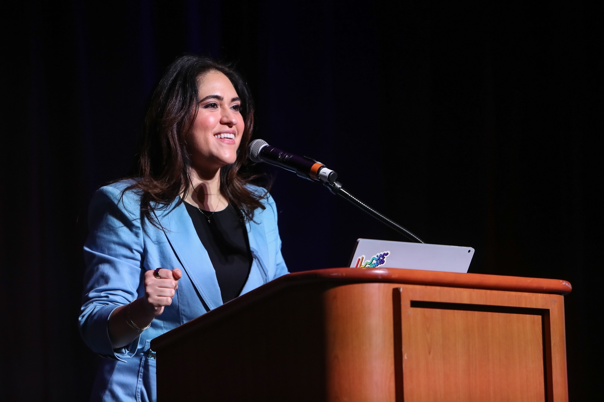 Montse at the Catholic Media Conference