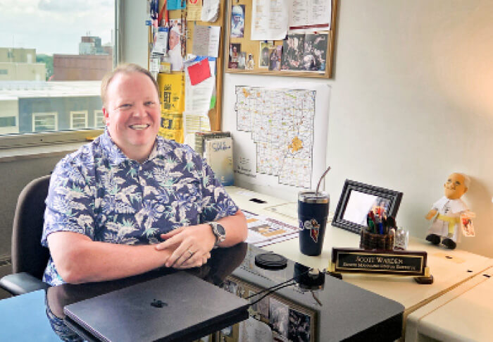 Scott Warden, editor-in-chief of Today’s Catholic in the Diocese of Fort Wayne-South Bend