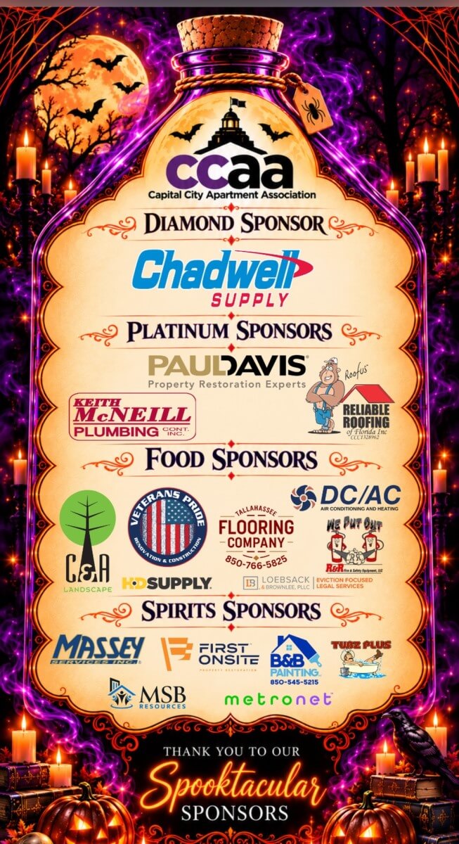 CCAA Spooktacular Halloween Mixer Sponsors