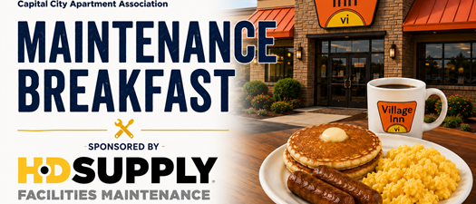 CCAA Maintenance Breakfast Sponsored by HD Supply