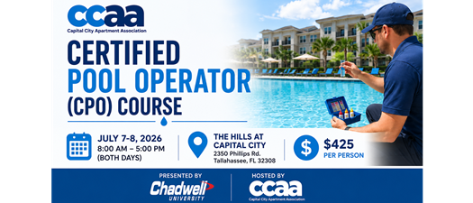 Certified Pool Operator (CPO) Certification Course
