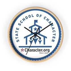 State School of Character - Wall Clock