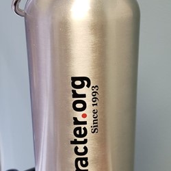 24 oz Character.org Aluminum Water Bottle