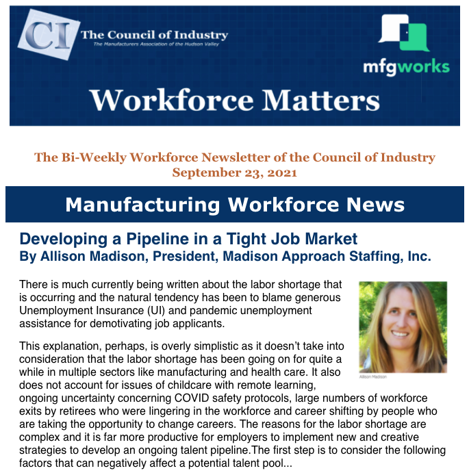 September 21 Workforce