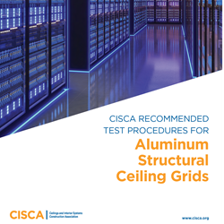 Recommended Test Procedures for Aluminum Structural Ceiling Grids