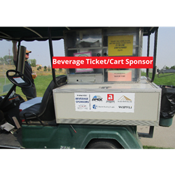 Golf Tournament Beverage Cart Sponsor