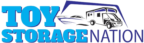A blue and black logo