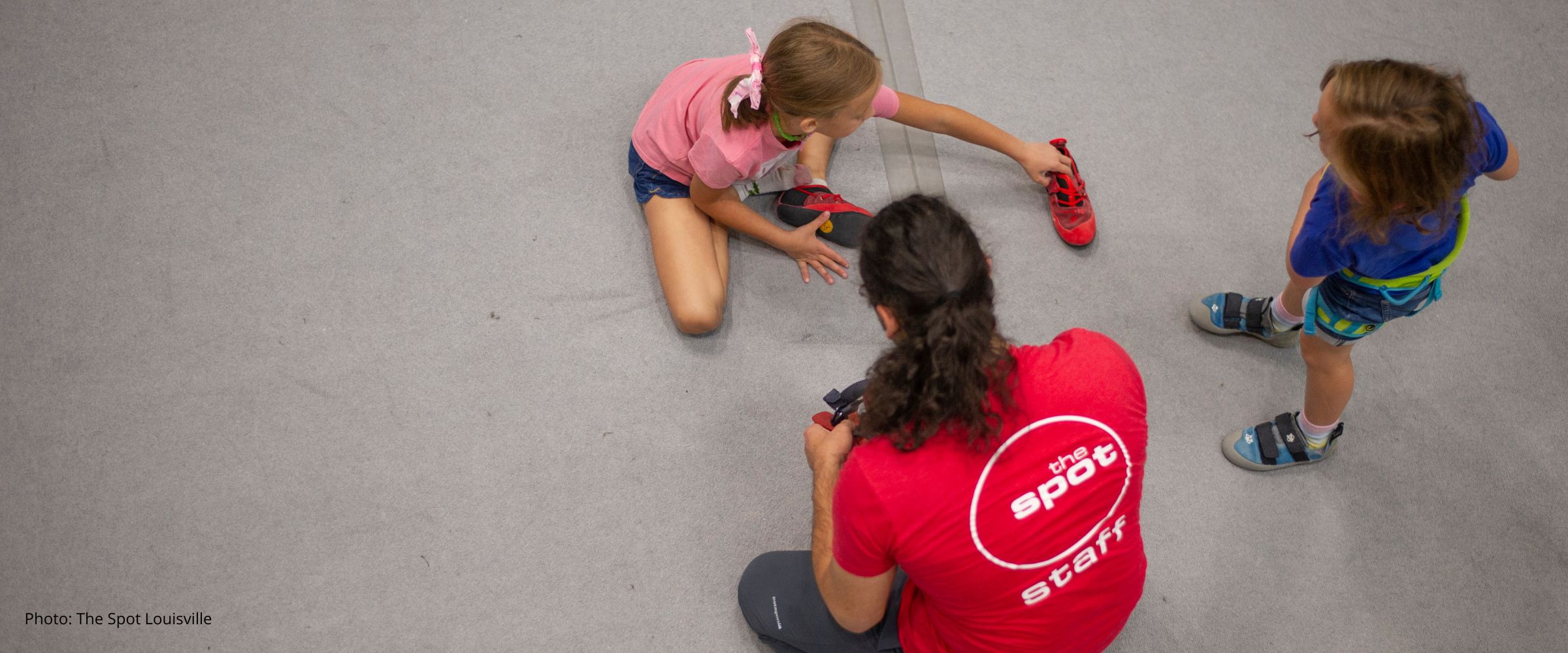 Indoor climbing instruction