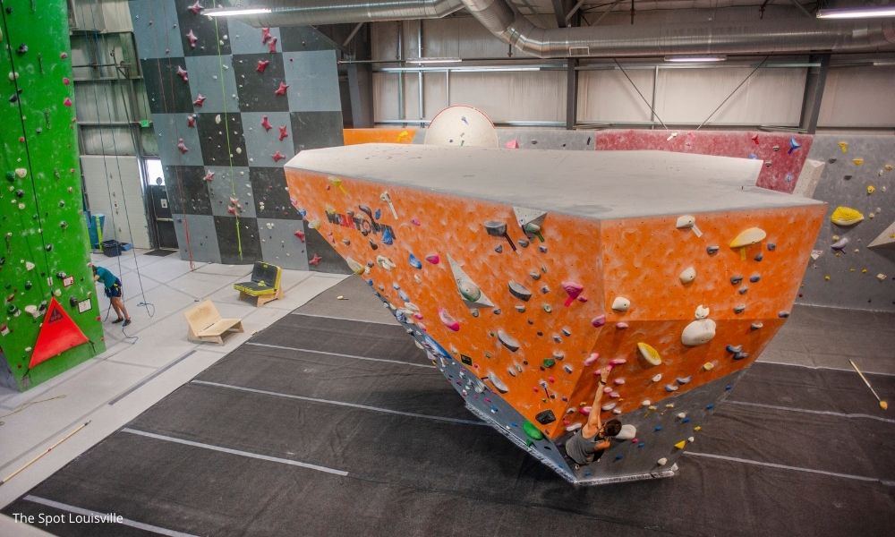 Indoor climbing gym