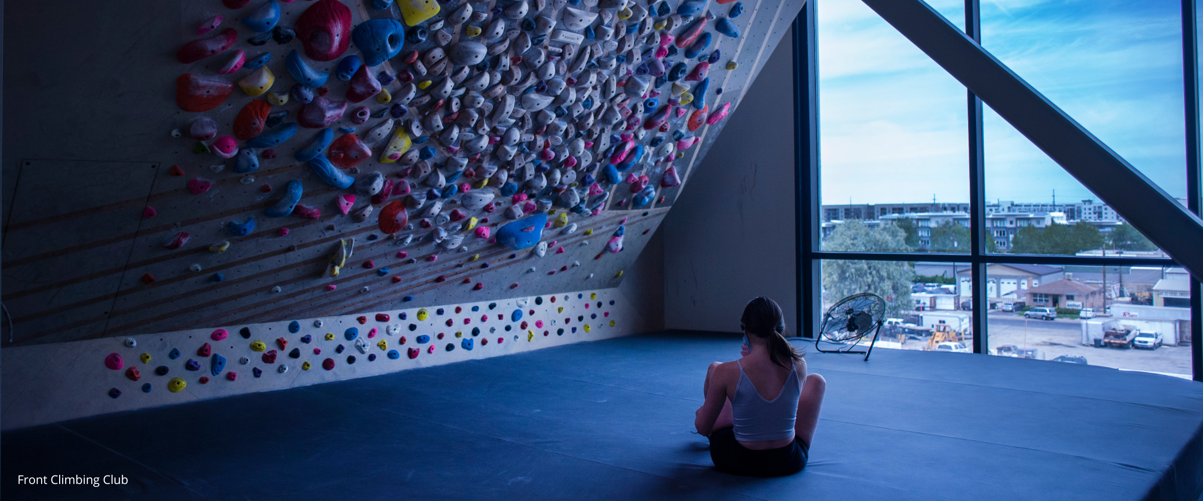 indoor climbing gym