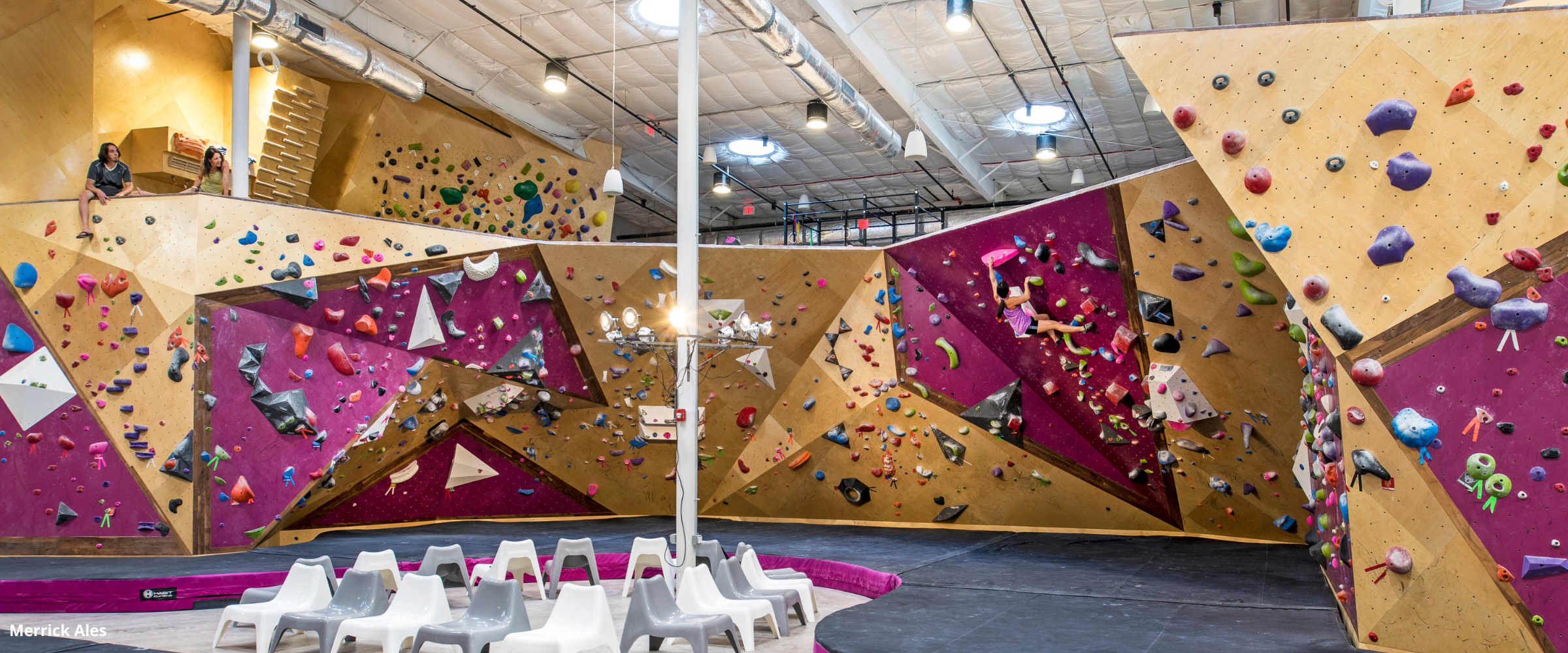 Crux Climbing Gym in Austin Texas