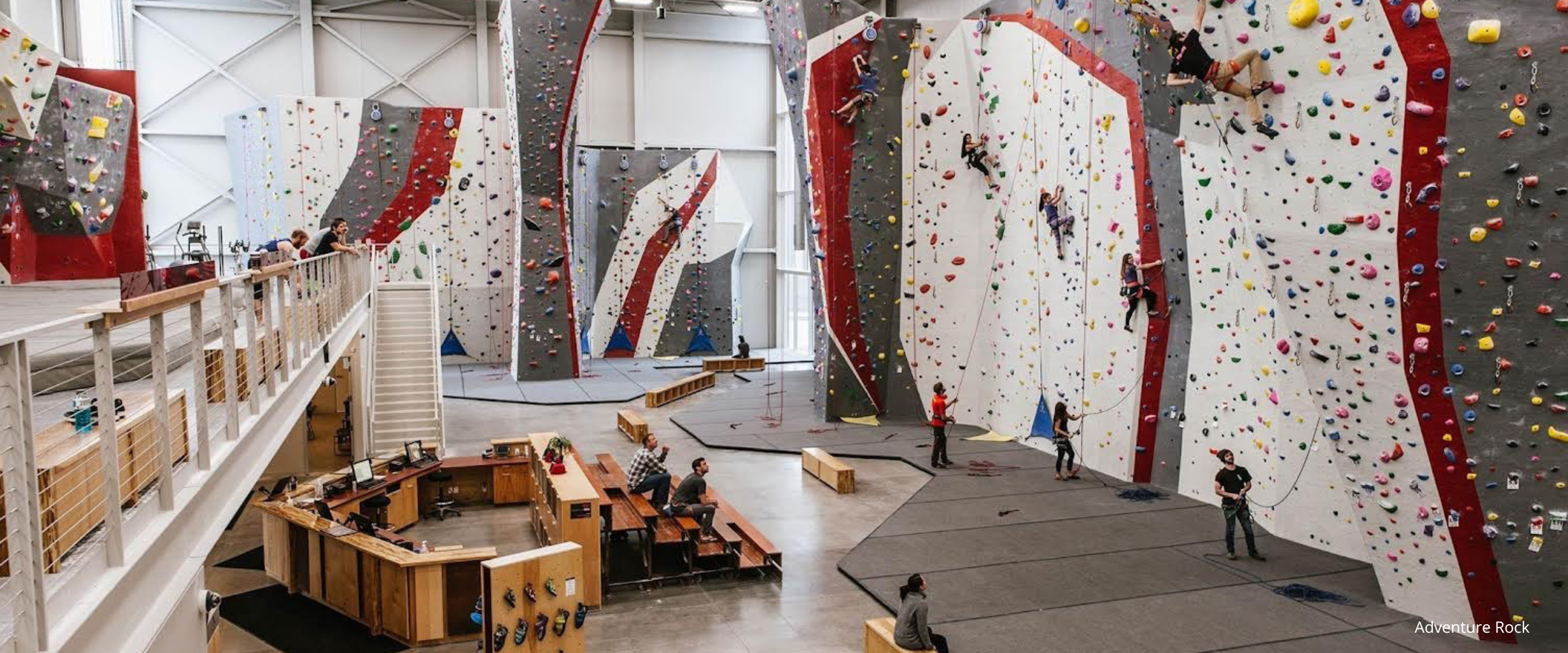 indoor climbing gym