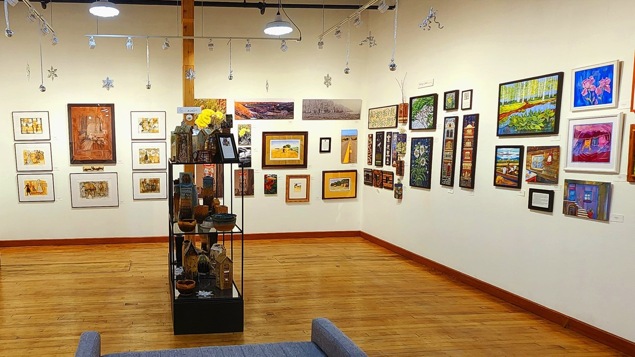 Inside Gallery 4
