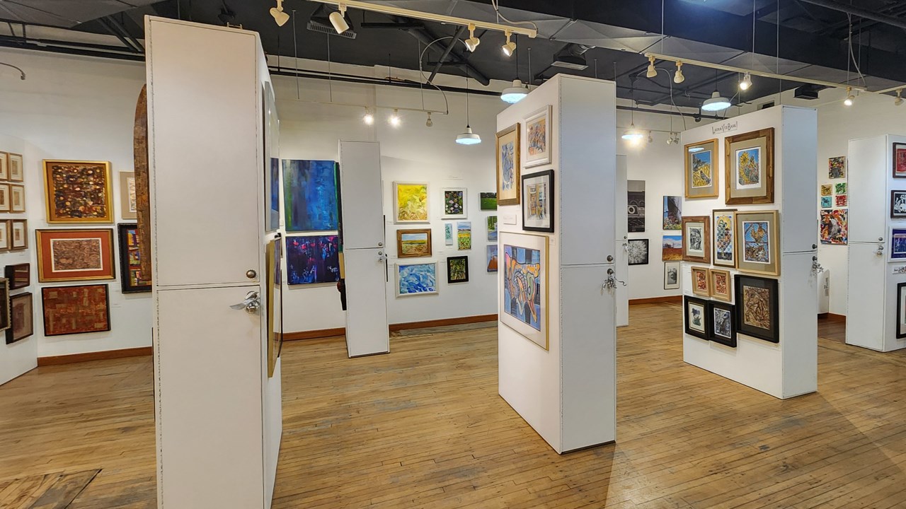 Inside Gallery 4