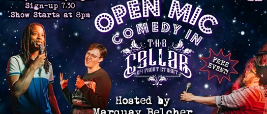 Open Mic Comedy in the Cellar