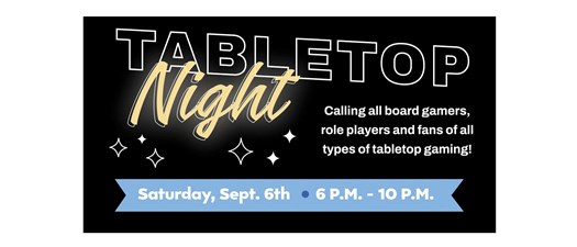 Tabletop Night - Paradox Comics