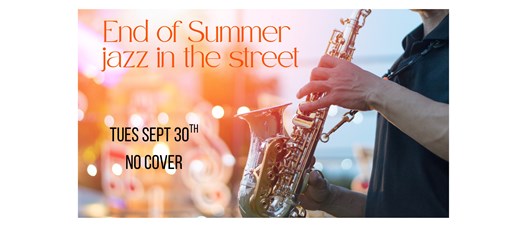 End of Summer Jazz in the Street