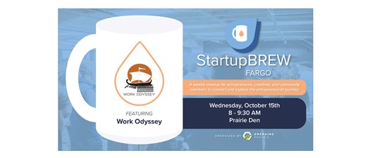 StartupBREW Fargo: Work Odyssey