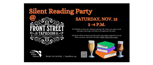Silent Reading Party at Front Street Taproom