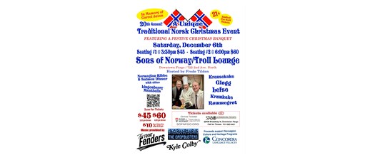 20th Annual Traditional Norsk Christmas