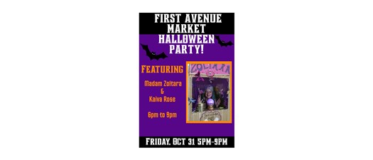 First Avenue Market Halloween Party!