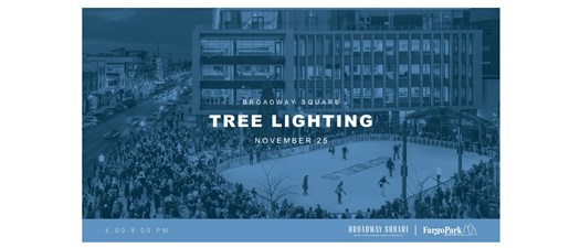 Downtown Fargo Tree Lighting!