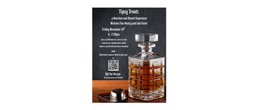 Tipsy Treats: A Bourbon and Dessert Experience at Nichole's Fine Pastry