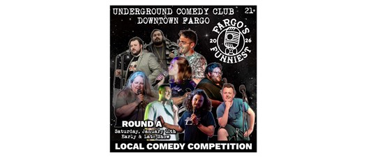 Comedy in the Cellar - Fargo's Funniest Round A