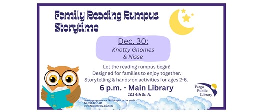 Family Reading Rumpus Storytime