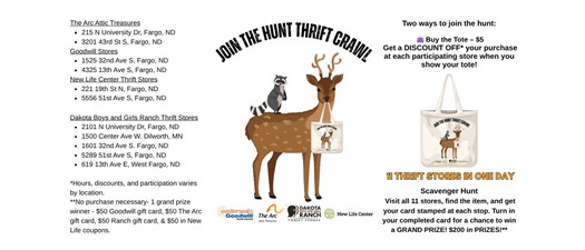 Join the Hunt - Thrift Crawl