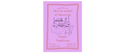 TRIVIA NIGHT (traditions) - Moonrise Cafe