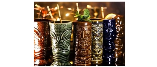 Tiki Cup with Starbird Lounge - Plains Art Museum
