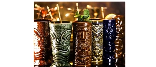 Tiki Cup with Starbird Lounge - Plains Art Museum