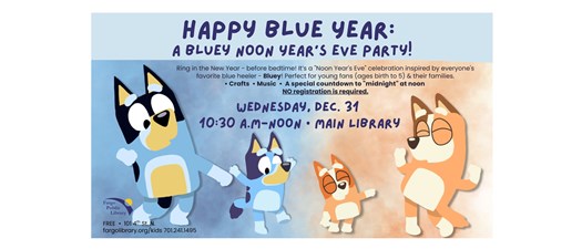 Happy Blue Year: A Bluey Noon Year's Eve Party!