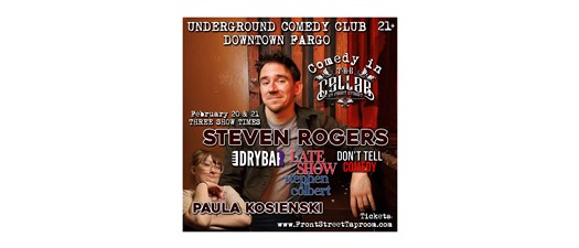 Comedy in the Cellar - STEVEN ROGERS