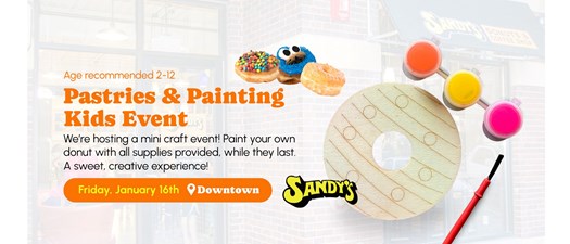 Sandy's Little Artists Series: Pastries & Painting